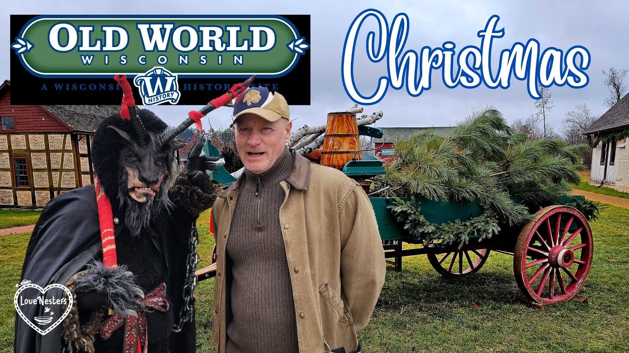 Santa, Krampus and a 19th Century Christmas at Old World Wisconsin