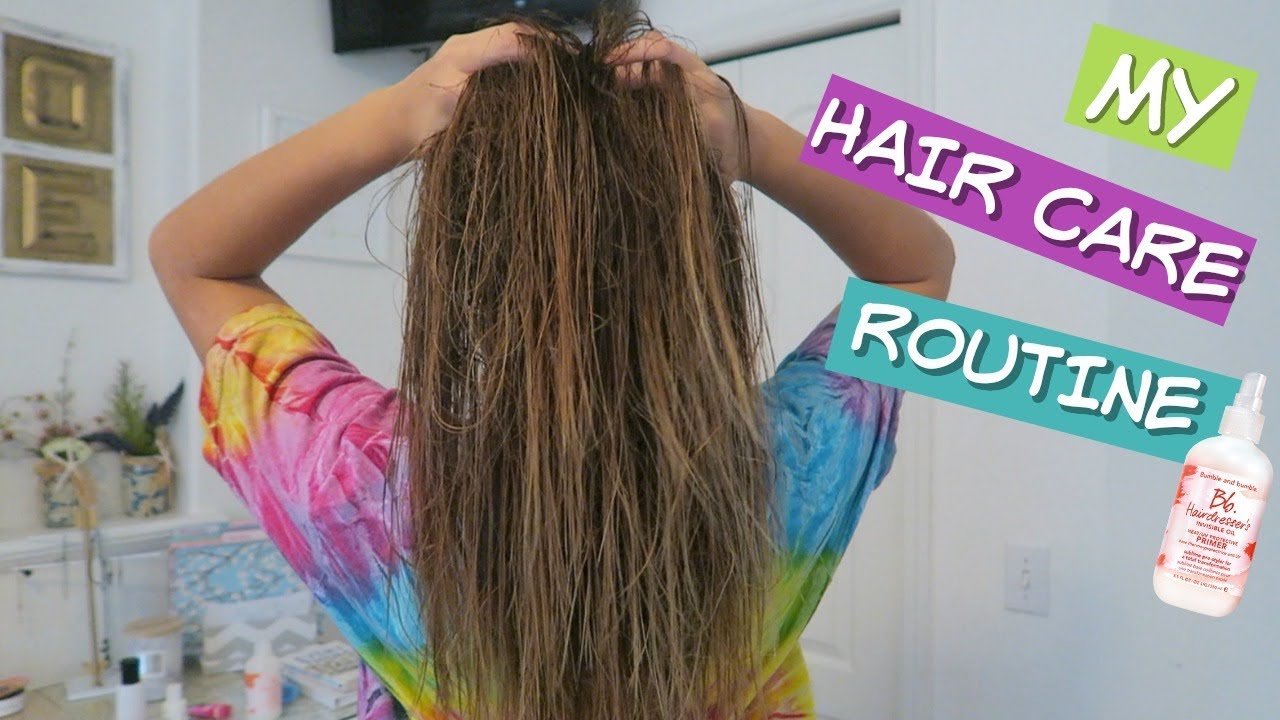 MY HAIRCARE ROUTINE! SHOULD I DYE MY HAIR?
