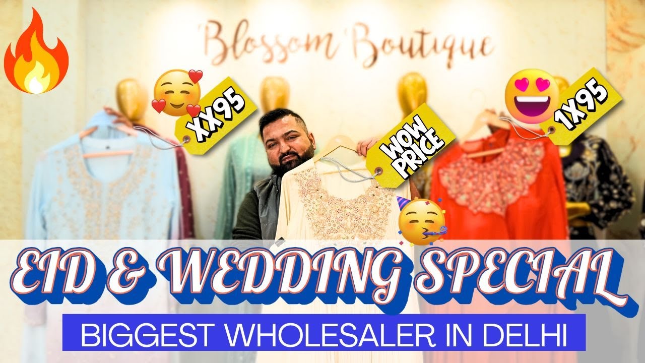 EID LADIES SUIT AND WEDDING COLLECTION - INDO WESTERN 2026 LATEST - BLOSSOM