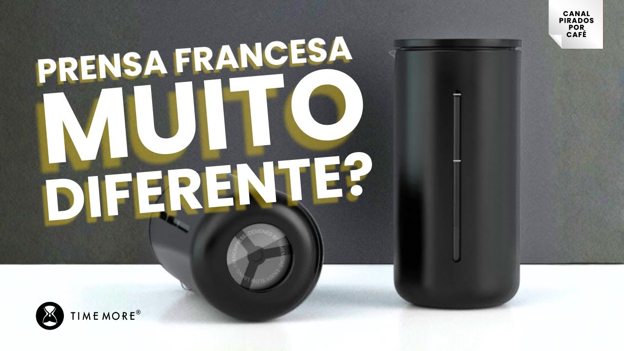 A Prensa Francesa da Timemore é Igual as Outras?! Comparei o Café!