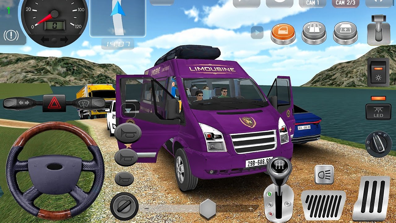 New Minibus Simulator Vietnam 2026 - Real City Driving Tourist Transport - Bus Game Android Gameplay