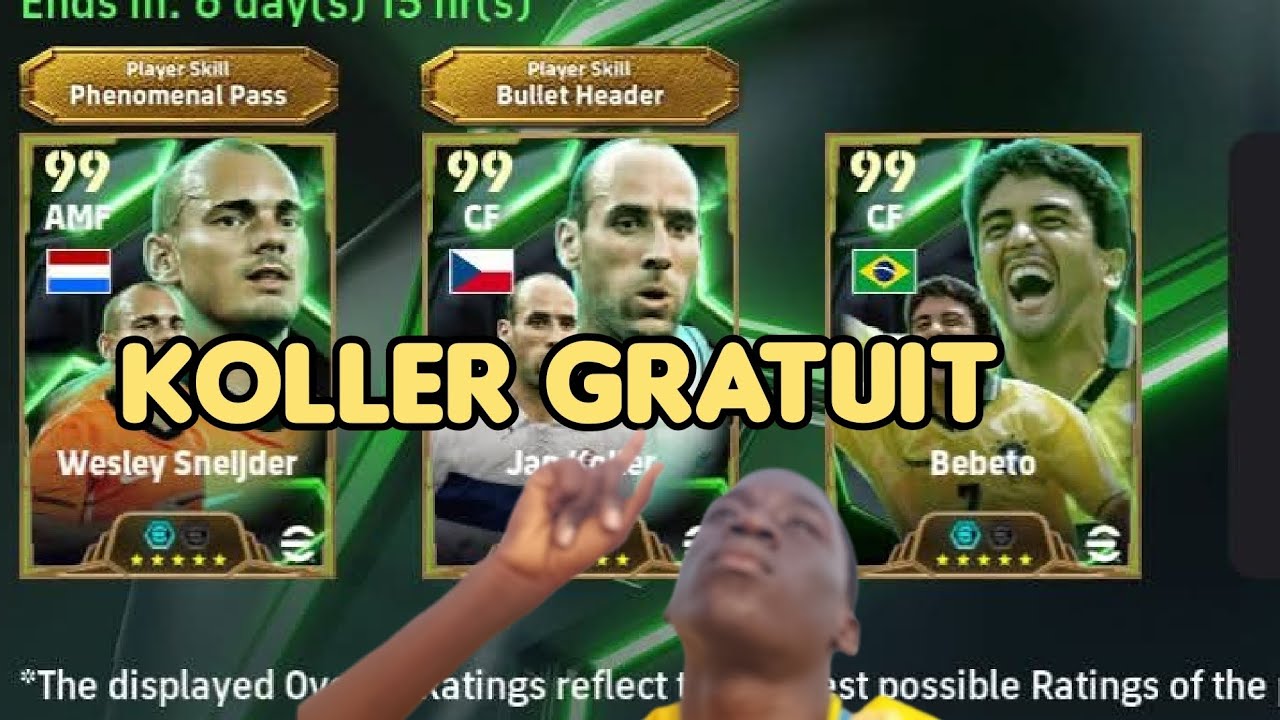 See Koller for free #efootball #jeuxvidéo