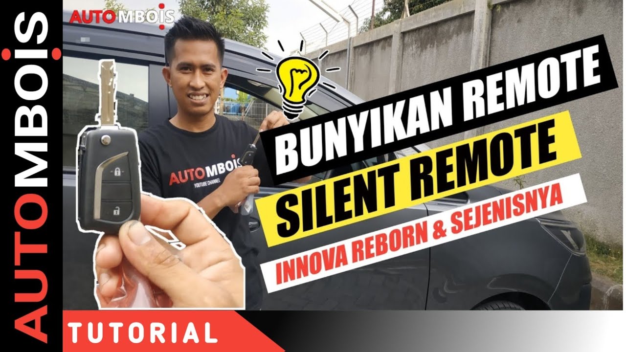 Remote Innova Reborn Tidak Bunyi (Setting Silent dan Bunyikan Remote)