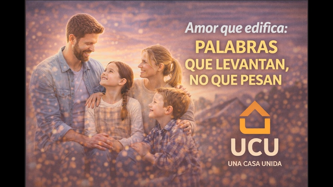 Amor que edifica, palabras que levantan, no que pesan