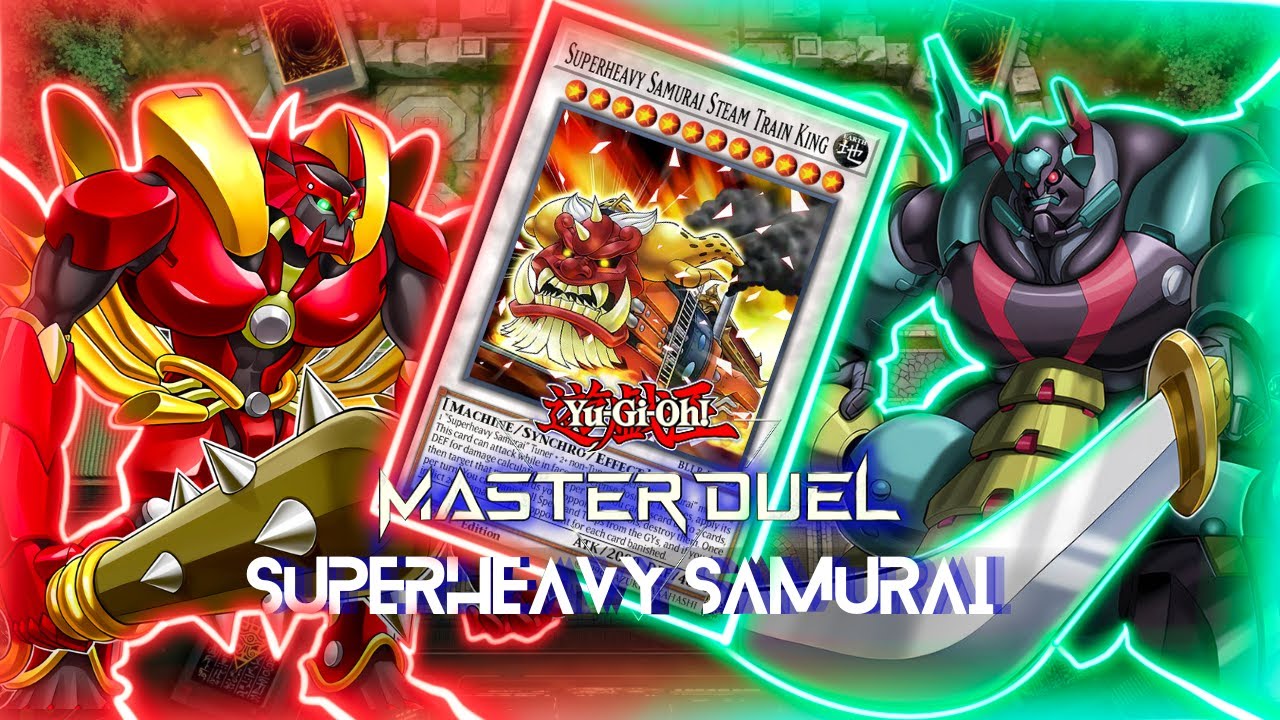 SUPERHEAVY SAMURAI DECK ARCHETYPE - YU-GI-OH! MASTER DUEL SEASON 19 RANK GAMEPLAY