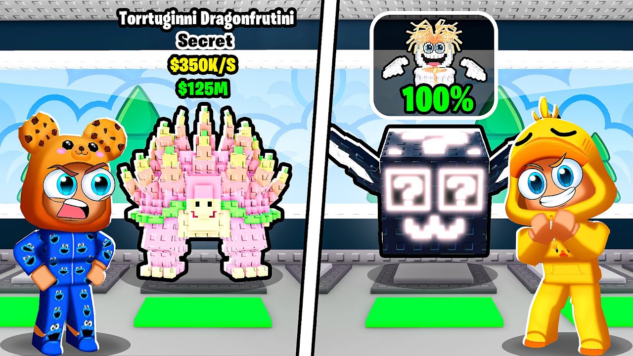 VRIENDEN PRANKEN Met 100% KANS In LUCKYBLOCK WEDSTRIJD In Steal A Brainrot! (Roblox)