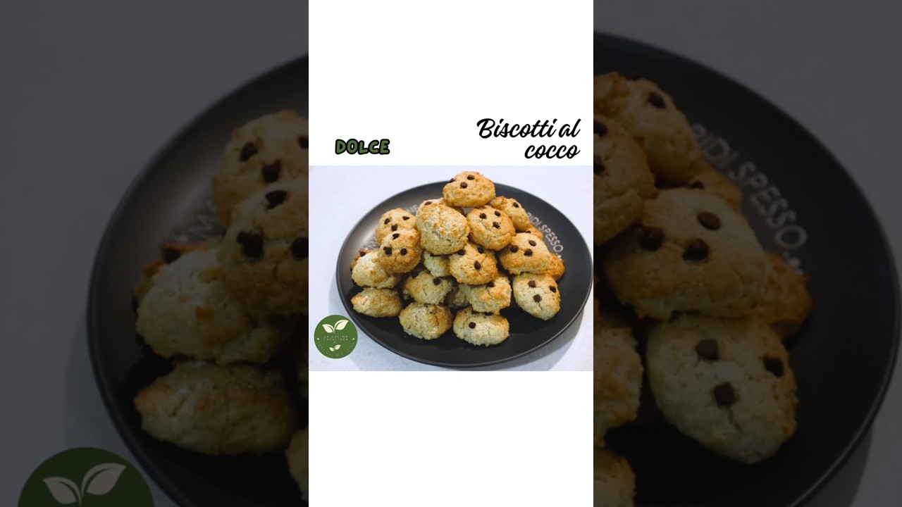 𝑩𝑰𝑺𝑪𝑶𝑻𝑻𝑰 𝑨𝑳 𝑪𝑶𝑪𝑪𝑶 #biscottifattiincasa #biscottimorbidi #pocozucchero