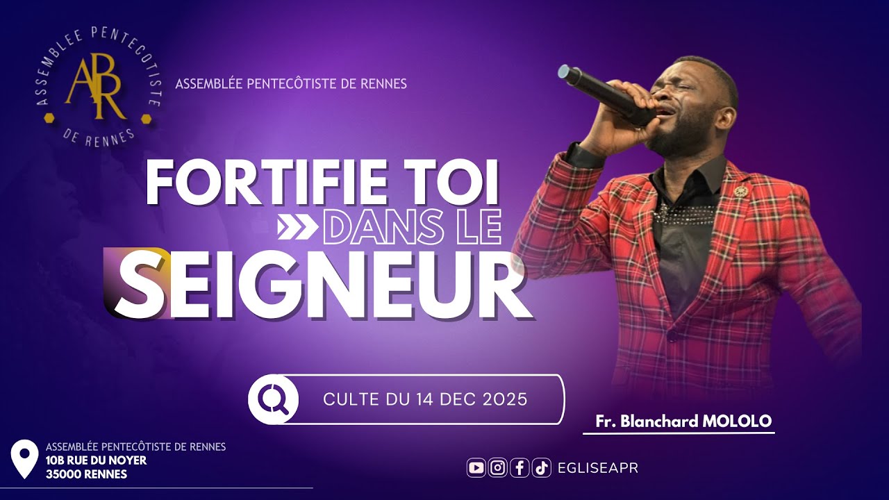 Fortifie toi dans le Seigneur et va récupérer tout ce que l'ennemi t'a volé - Fr Blanchard MOLOLO(1)