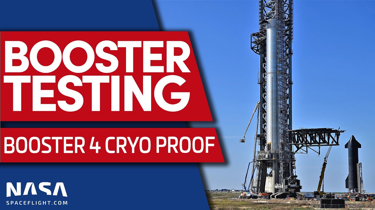Booster 4 Cryogenic Proof | First Test With Orbital Launch Mount