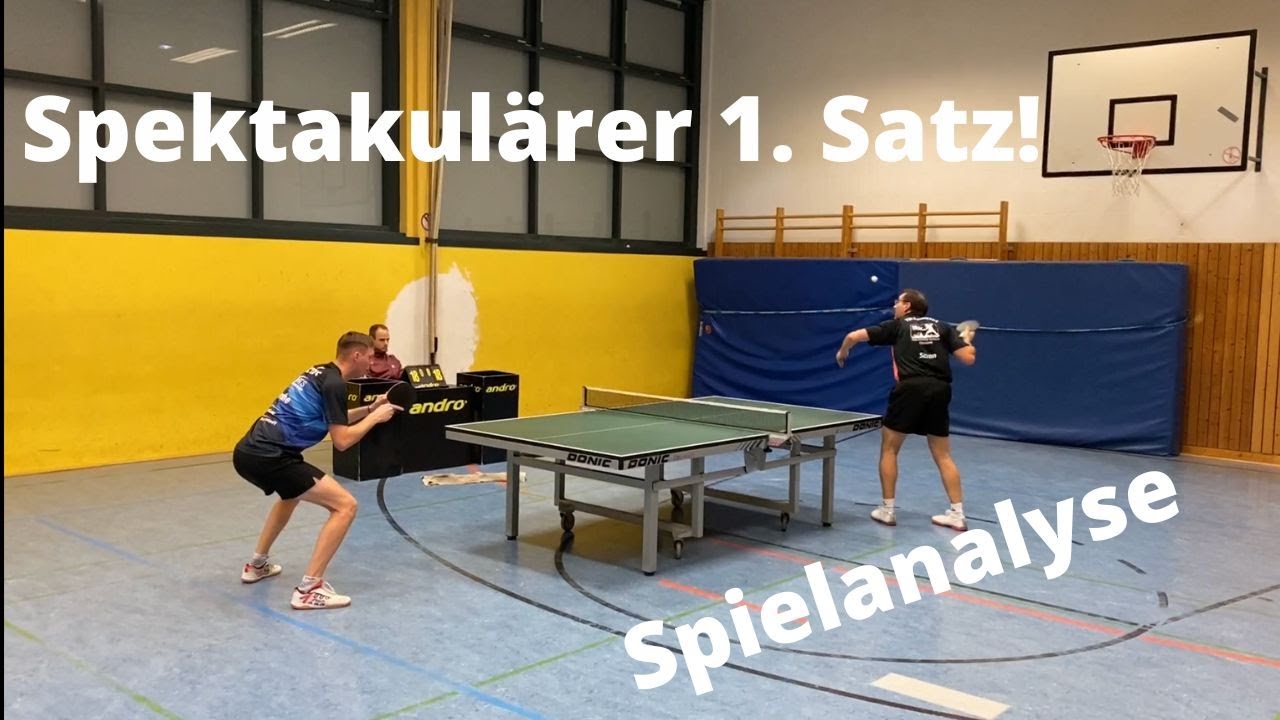 Spielanalyse meiner einzigen Niederlage in der RR! M. Grothe (TTR 2109) vs M. Sitran (TTR 2003) 🏓