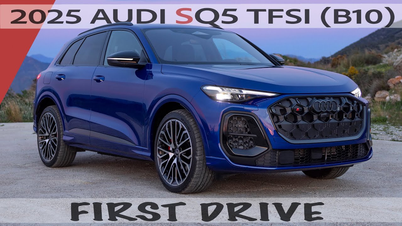 FIRST DRIVE: 2025 AUDI SQ5 TFSI (B10) - Sounds, driving, accelerations, beauty shots etc