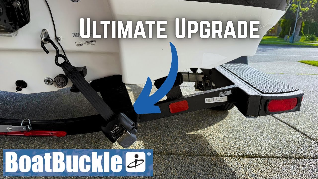 Boatbuckle&nbsp;retractable&nbsp;trailer&nbsp;straps&nbsp;&ndash; Secure Your Boat with Ease!