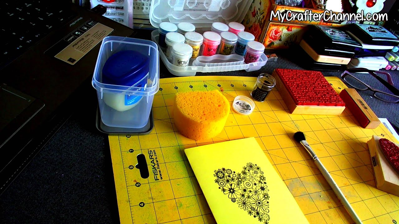 MCC #013 - Tinta de embossing casera