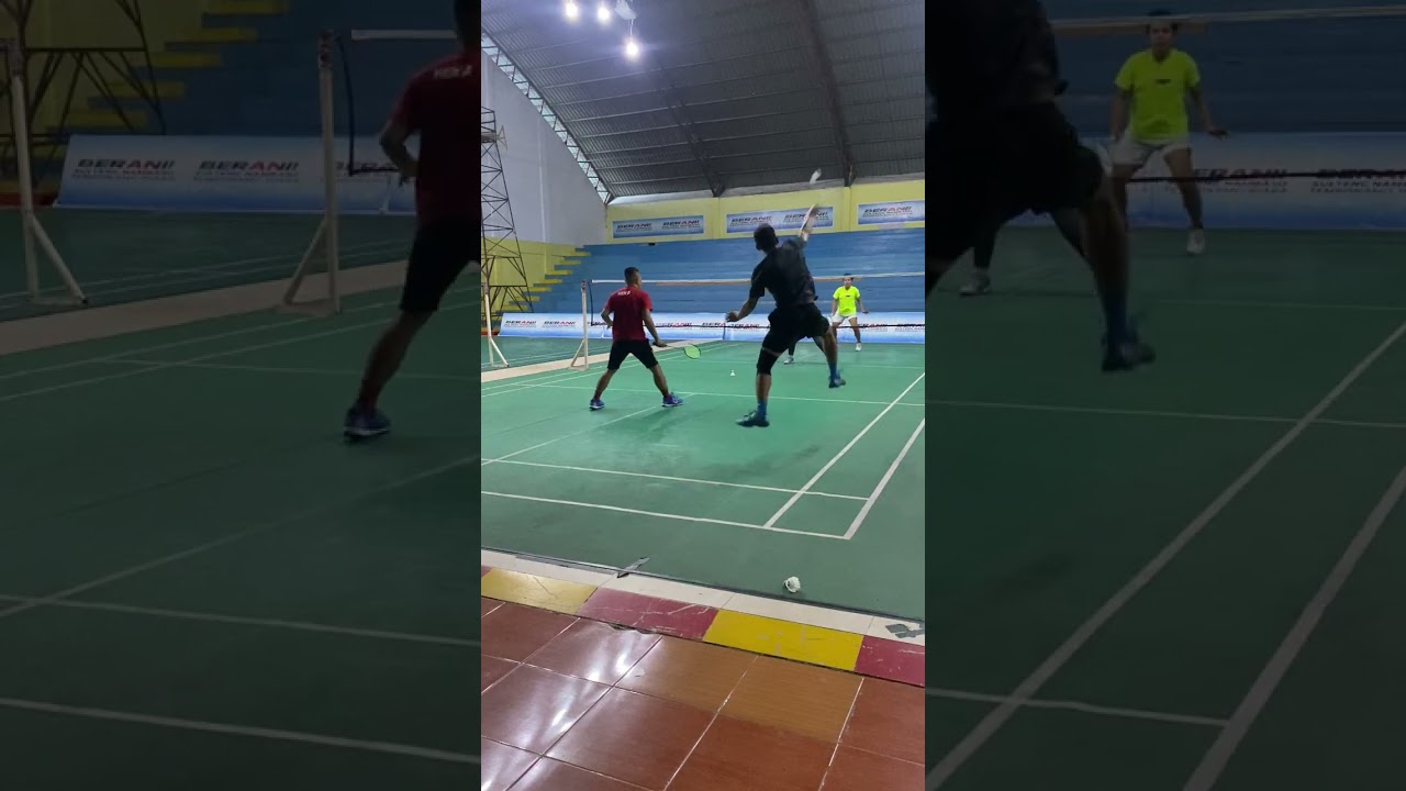 Set ke 2 , Latih tanding Player Badminton,🏸 #badminton #badmintonlovers #badmintonindonesia 