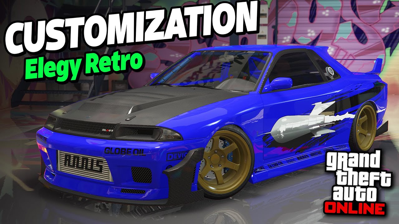 GTA 5 Online - Annis Elegy Retro Custom (Nissan Skyline GT-R R33) | Benny's Original Motor Works