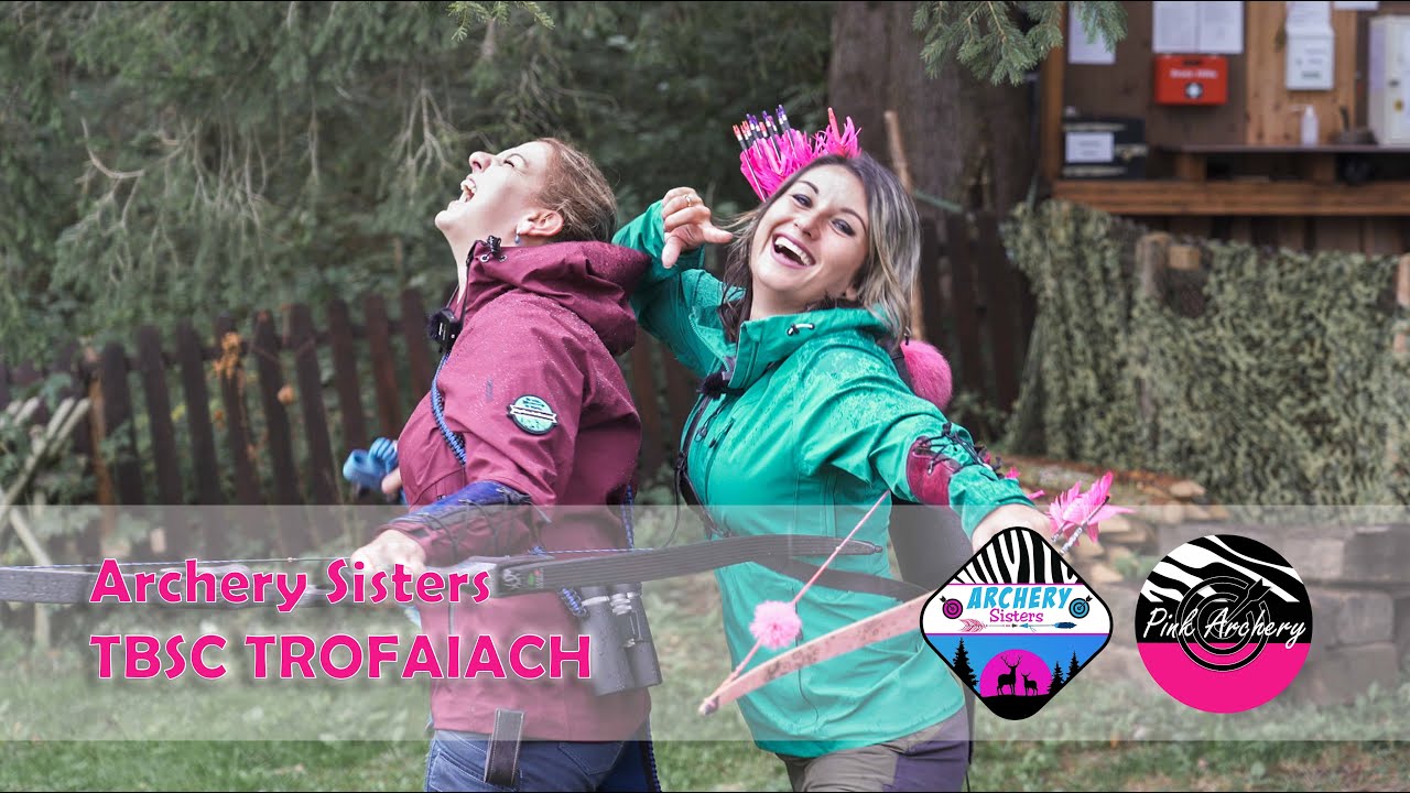 Kalt, nass, mega! TBSC Trofaiach - Archery Sisters; Bogenparcour; Bogenschießen; Pink Archery