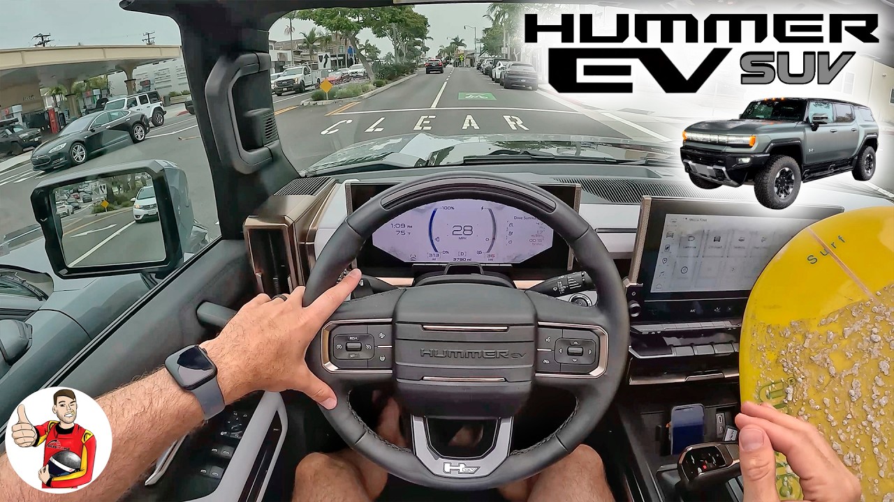 Каково это — жить с электромобилем GMC Hummer EV SUV (от первого лица)