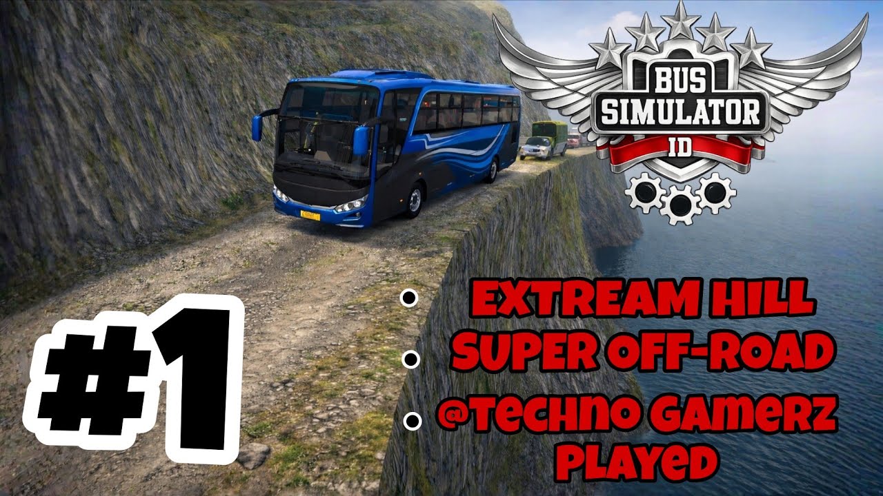 Driving Bus on World’s Most Dangerous Road | BUSSID Kelok Naga Map
