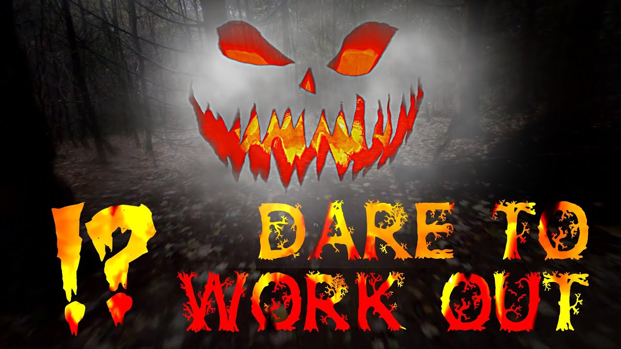 Scenic Scary Halloween Workout - The Forbidden Forest - For Treadmill, Elliptical, Powerwalk