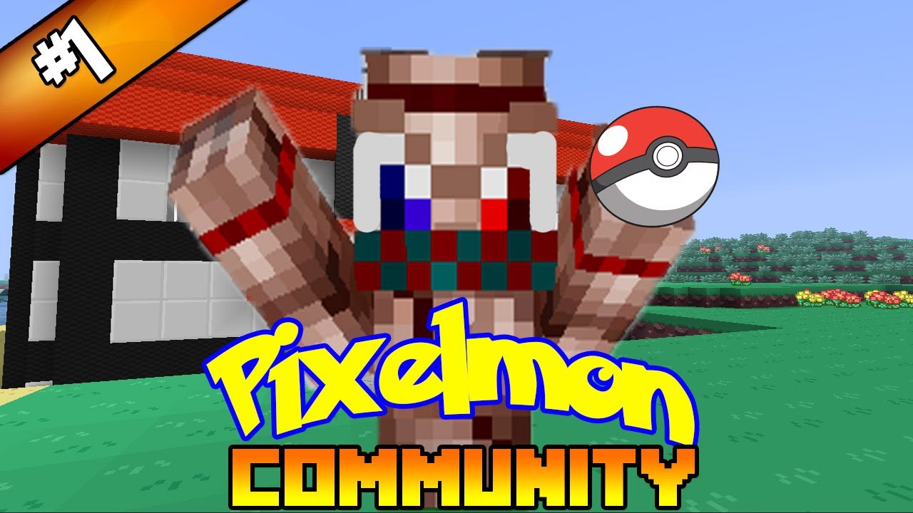 EEN POKEMON CENTER!! #1 - PIXELMON COMMUNITY SURVIVAL FT. DON & MARIJN