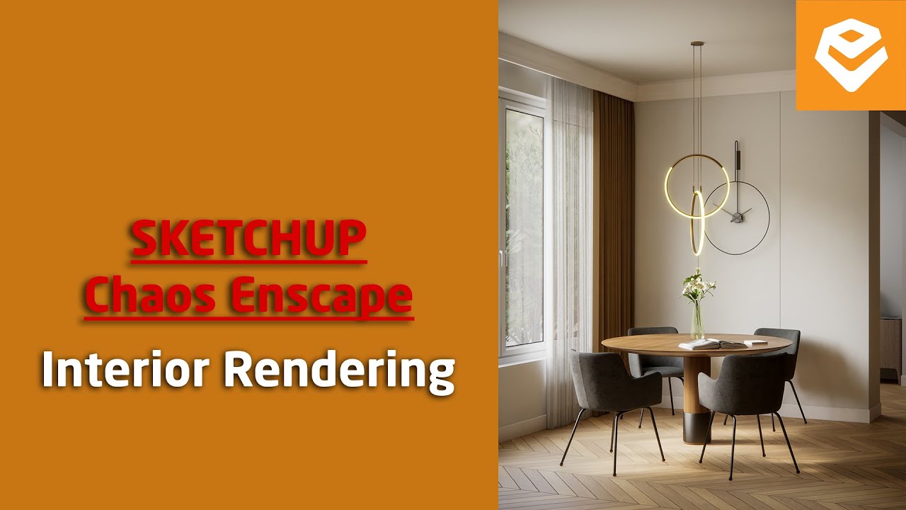 Enscape 4 For SketchUp | 023 Soft Shadow Lighting by Natural Lights