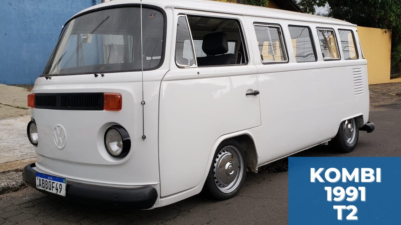 Veja como ficou a nossa Kombi 1991!
