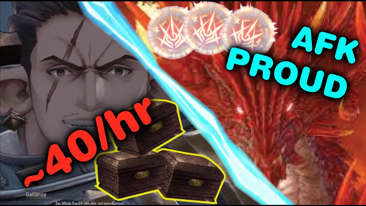 END GAME SETUP - BEST CURIO FARM ~40/hr & AFK PROUD SIGIL FARMING Granblue Fantasy Relink
