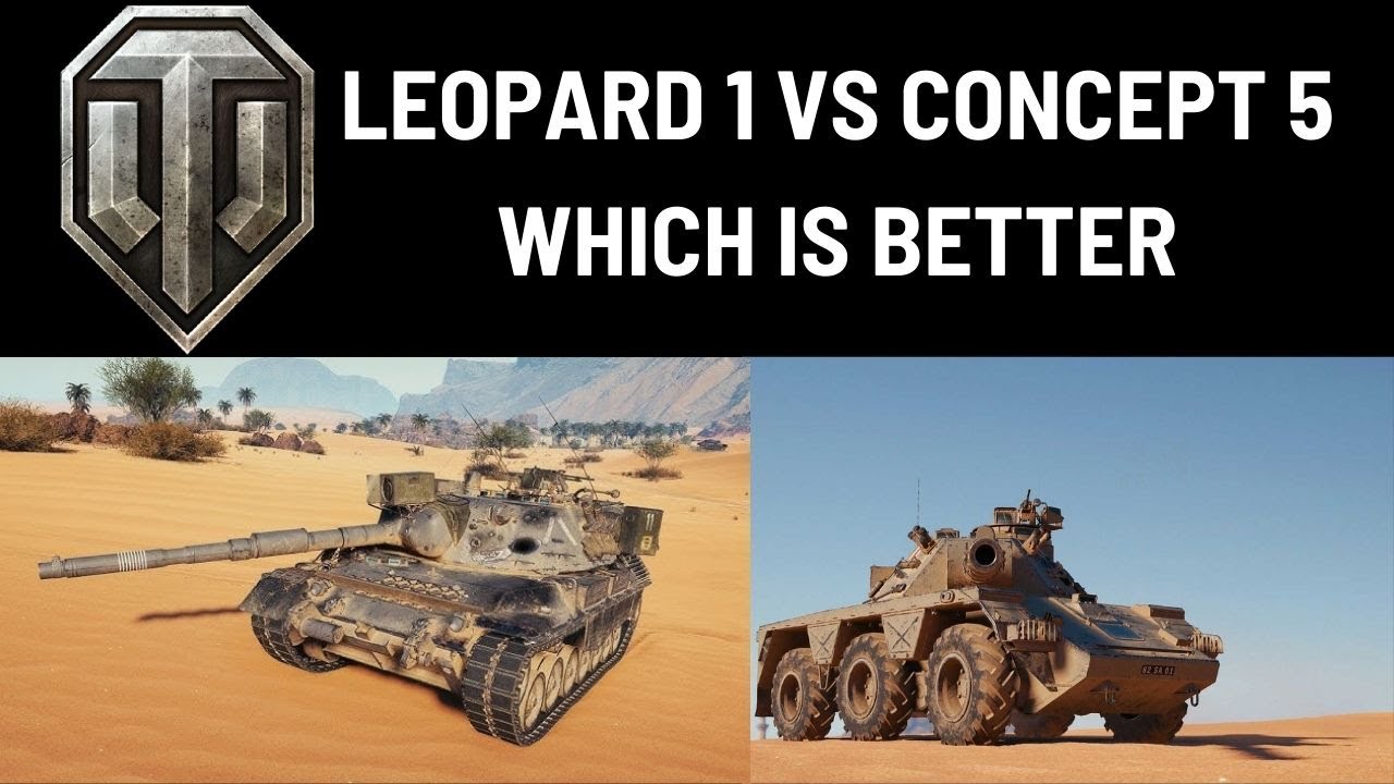 Leopard 1 против Concept 5: что лучше для ВАС?