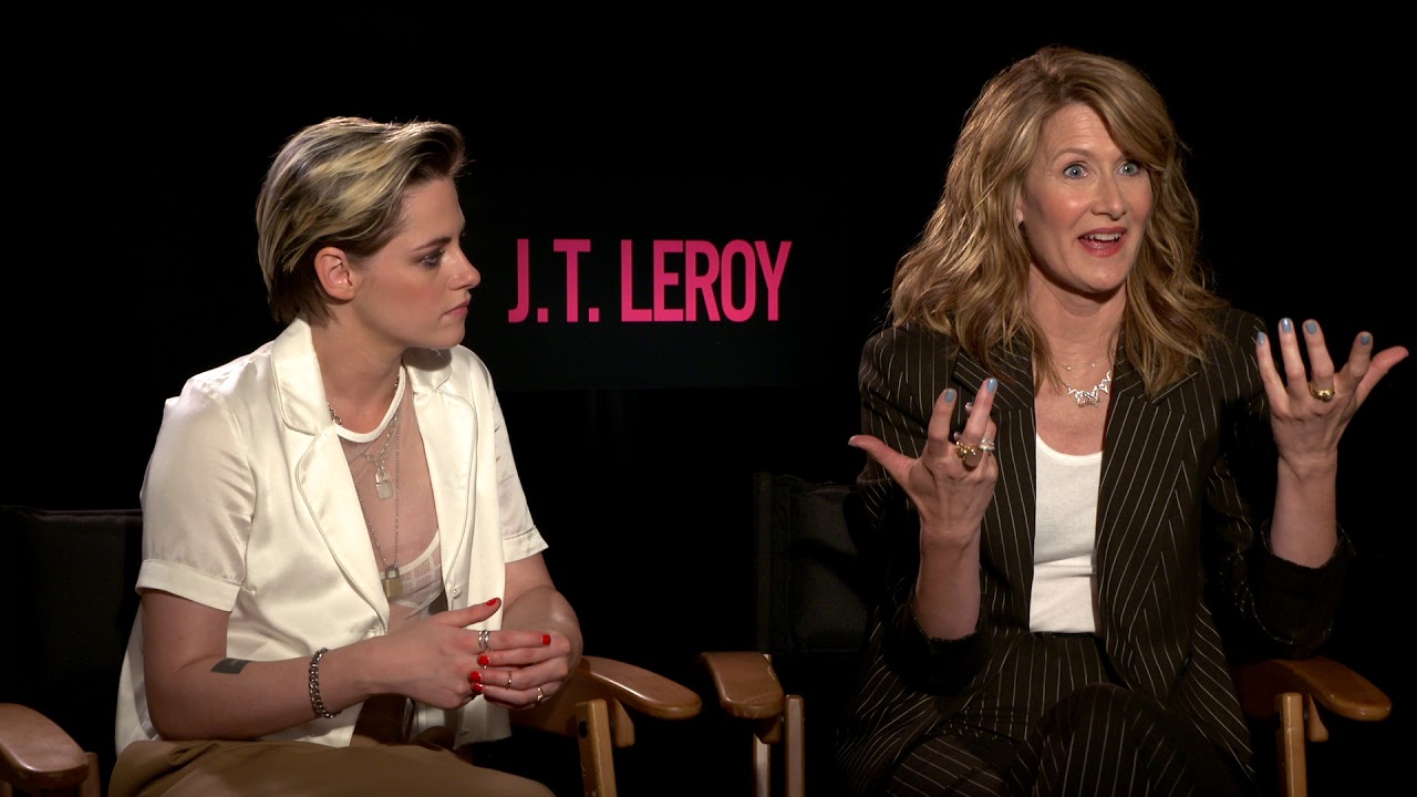 Kristen Stewart & Laura Dern Raw Interview JT LeRoy