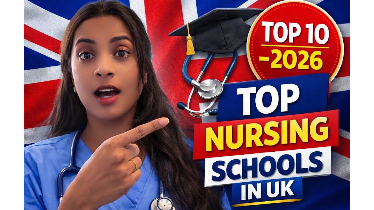 Top 10 Best Universities for Nursing in the UK (2026) 🇬🇧 | International Students Guide