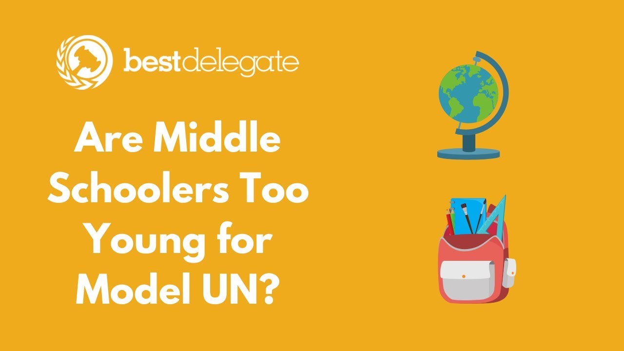 Are Middle Schoolers Too Young for Model UN?