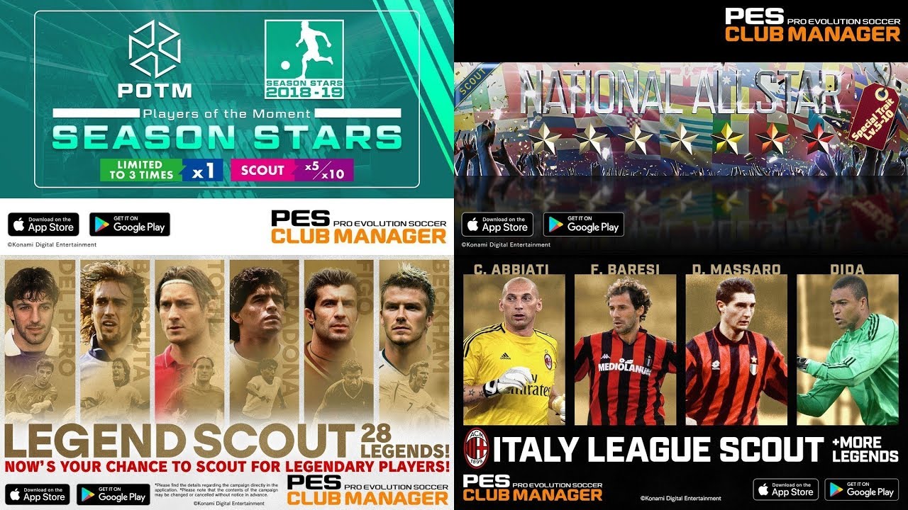 [1500 Subscriber Special] PES Club Manager &ndash; Team Sharing, Association Recruitment & Multiple Scouts