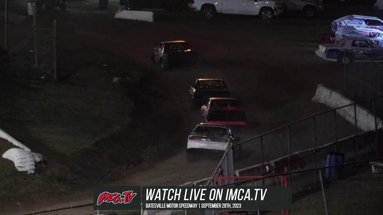 www.imca.tv | LIVE LOOK-IN | Batesville Motor Speedway | Batesville, AR | September 28th, 2023
