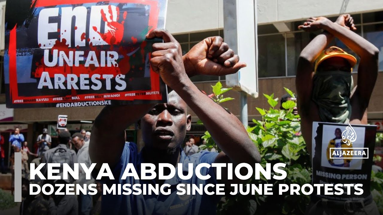 Kenya abductions: Dozens missing since protests started in June 2024
