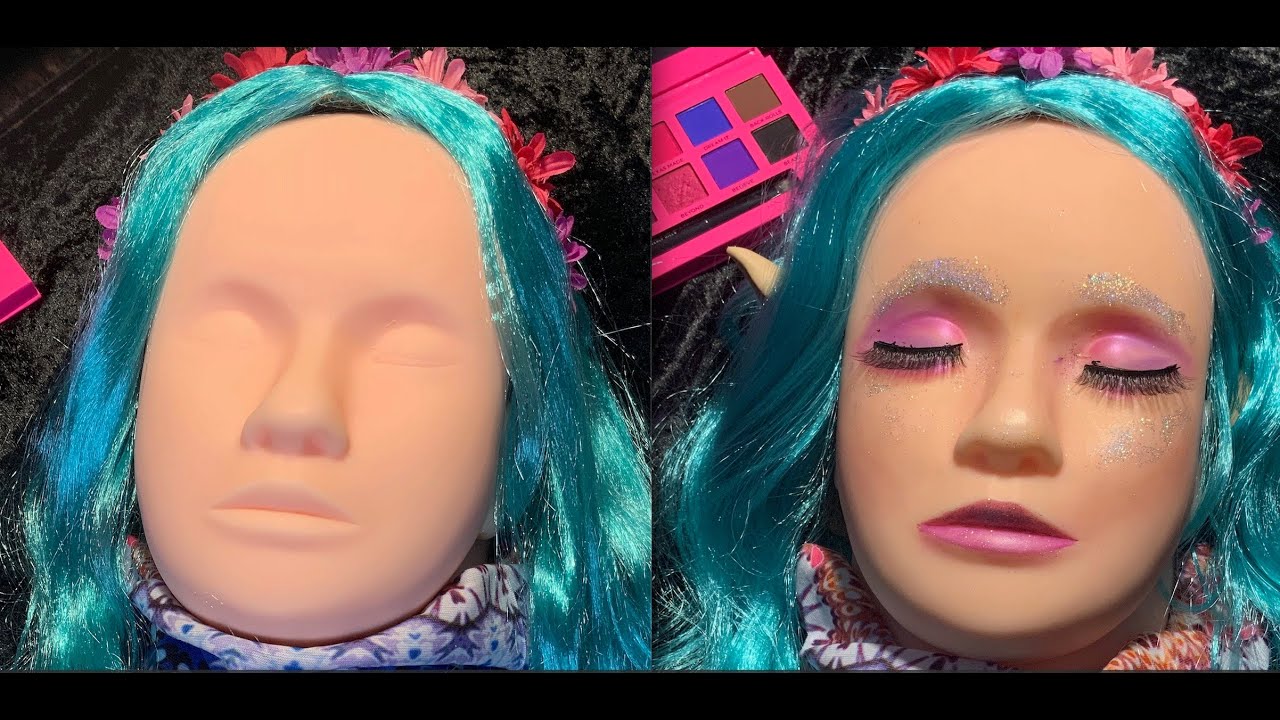ASMR Applying Fairy Makeup Whispered Look #1