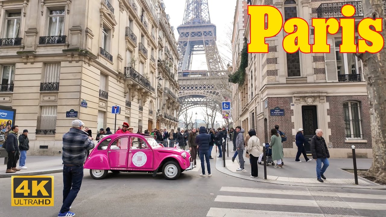 Paris, France🇫🇷 - Paris Spring 2025 - 4K HDR Walking Tour | Paris 4K | A Walk In Paris