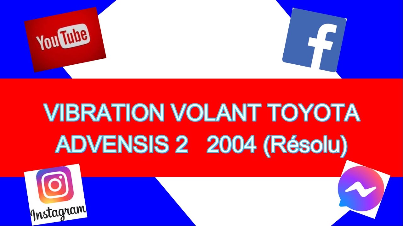 Vibration volant Toyota Avensis 2  2004