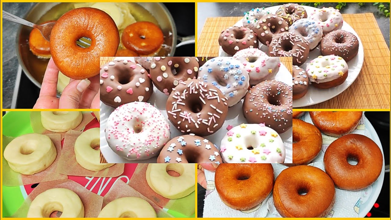 دونات خطييير هش وطري ببيضة واحدة ، 🍩 🍩       homemade donut recipe