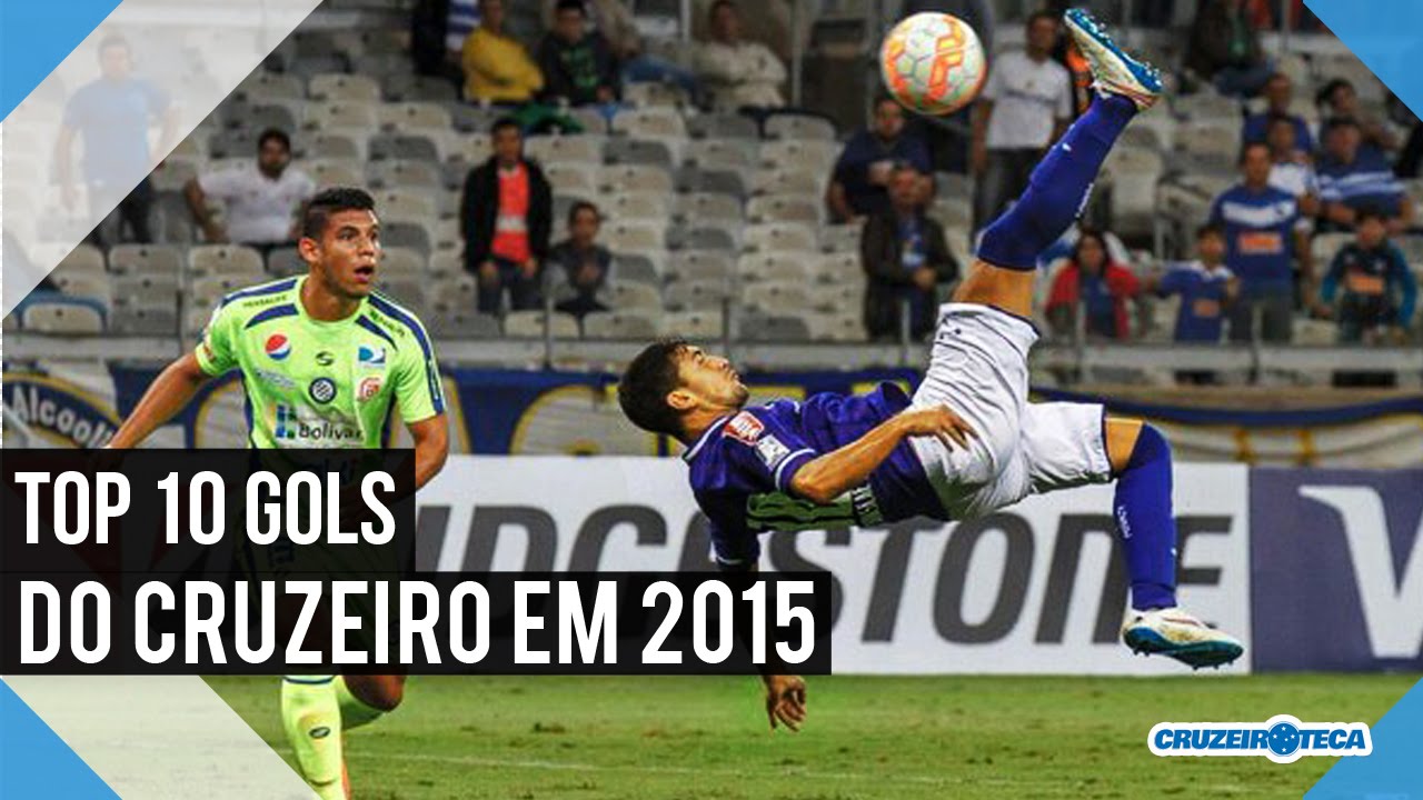Top10 gols do Cruzeiro em 2015 | Golaços Celestes
