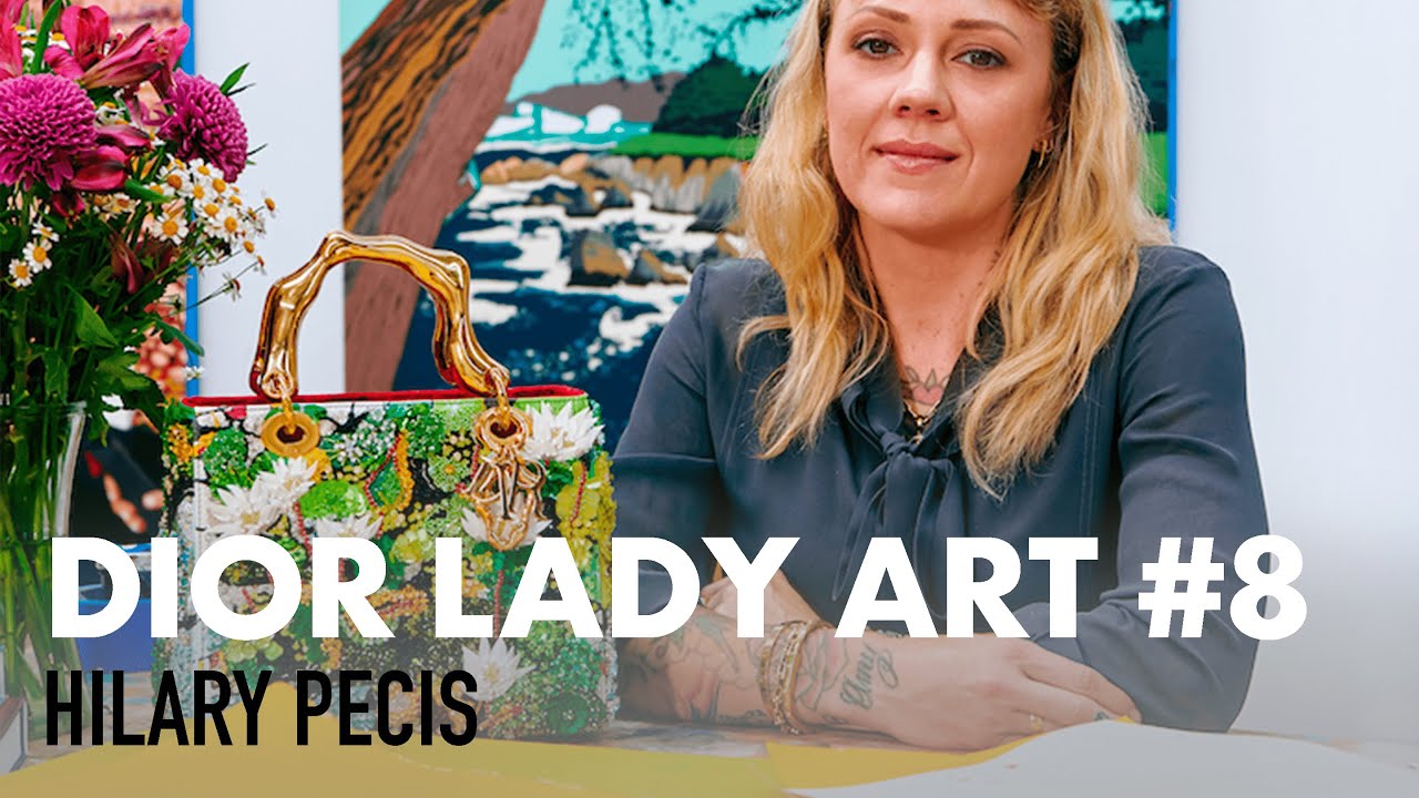 Hilary Pecis reinvents the Lady Dior bag for Dior Lady Art 8