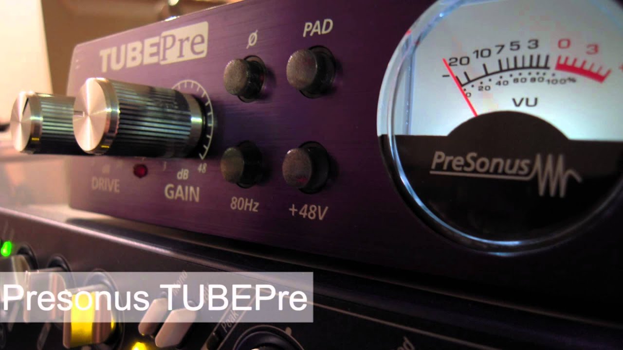 Shure SM57 / Presonus TubePre VOCALS