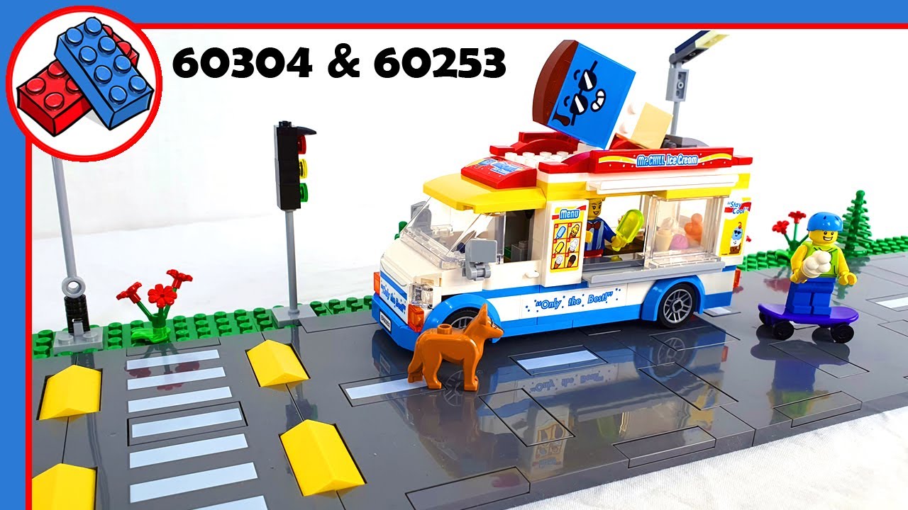 LEGO City New Road System + Ice Cream Truck