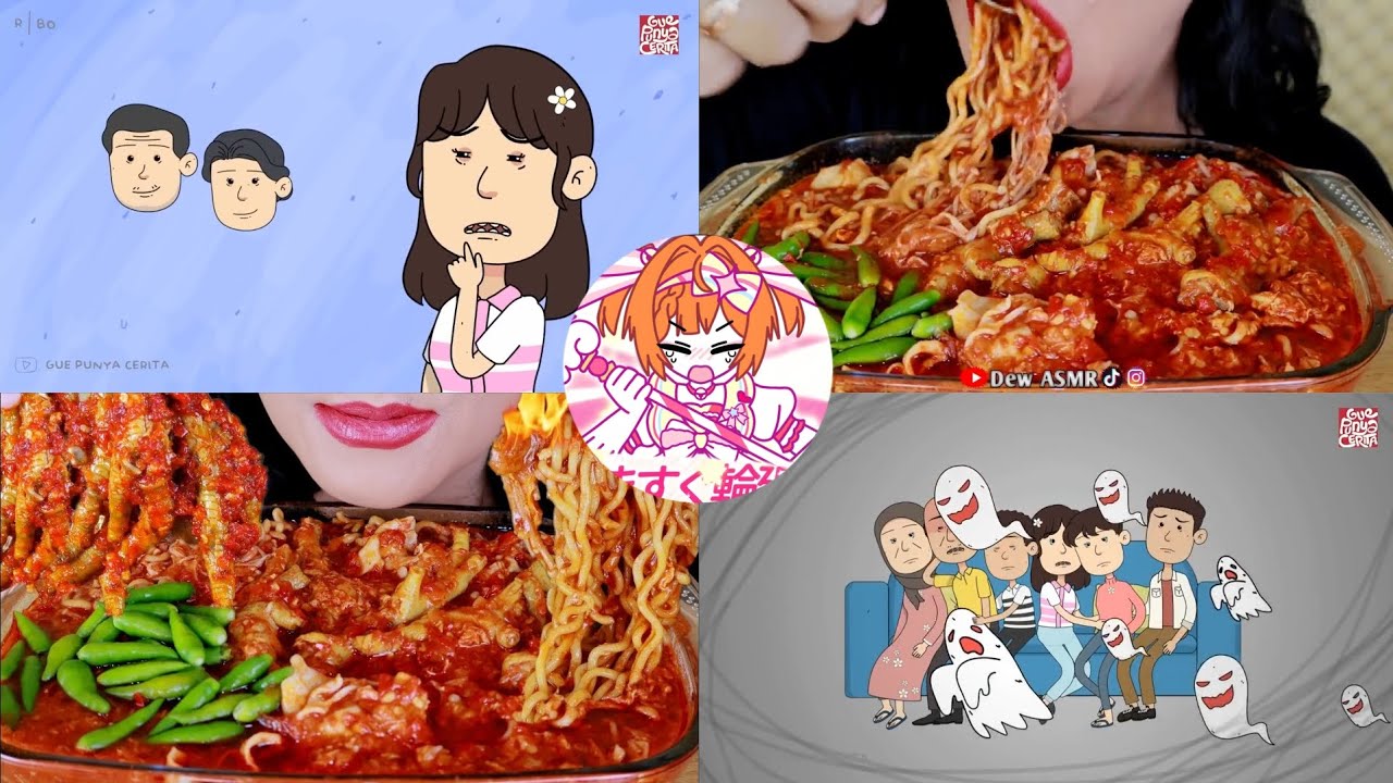 [ KIRIMAN TETANGGA IRI ] GPC X MUKBANG/ASMR MAKANAN PEDAS