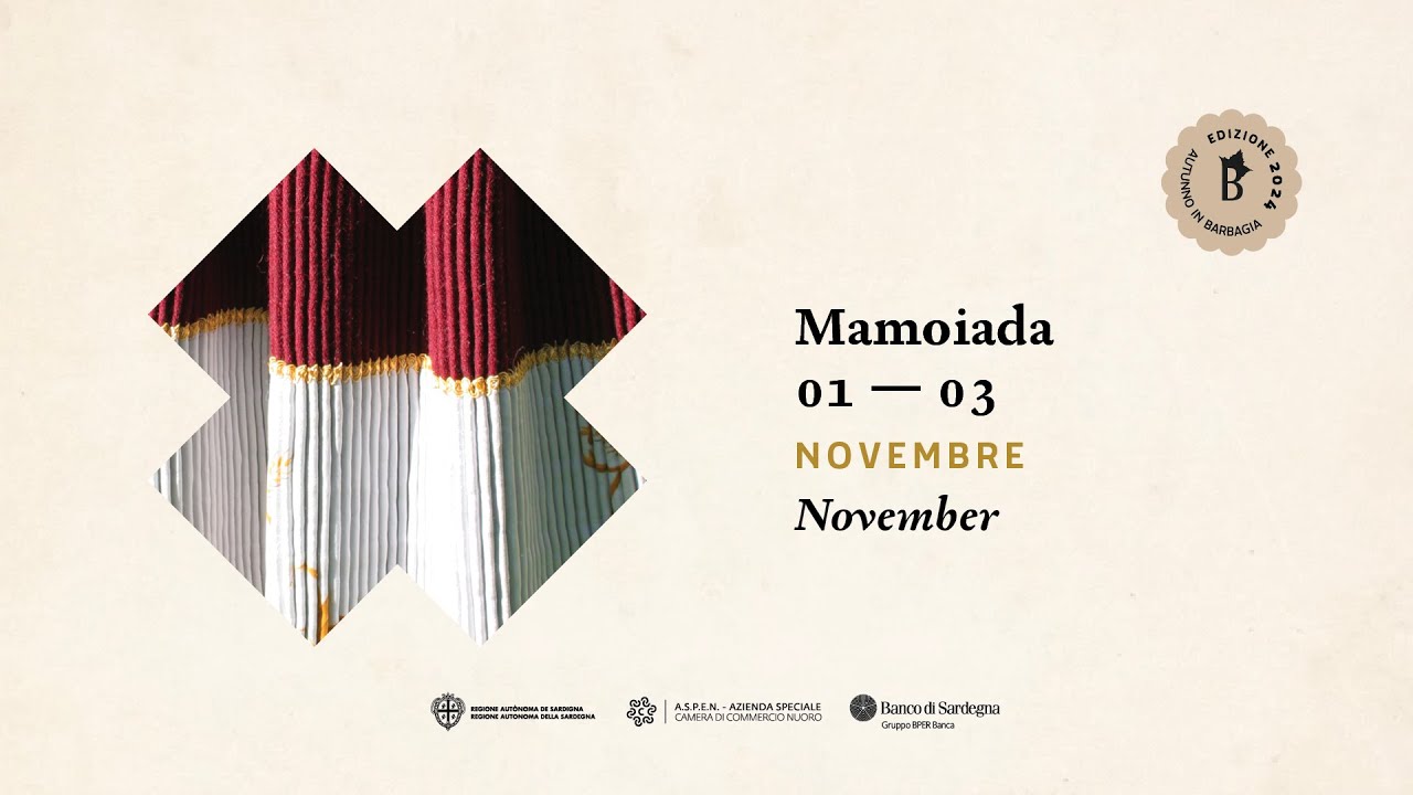 Mamoiada | Autunno in Barbagia ed. 2024 | 1-3 novembre