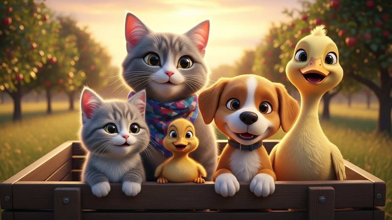 “From Play to Purpose 🐱🦆🐶 | A Heartwarming Family Journey Full of Love & Teamwork”