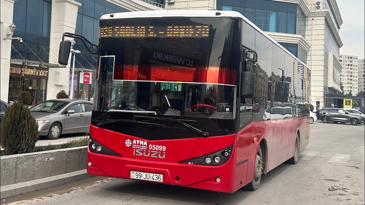 Bakı:(78 saylı avtobus):Səfər:(Q.Qarayev m/st-Bakıxanov Dəmiryol Stansiyası)