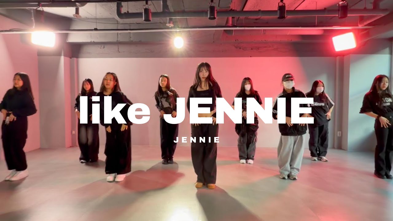 Jennie - like JENNIE (MMA ver.) ㅣ K - POP 방송댄스 ㅣ 이즈댄스스튜디오