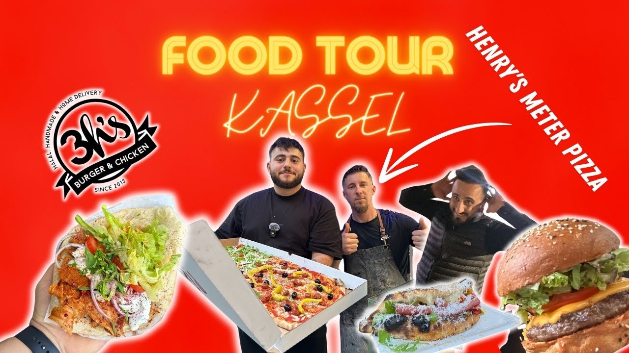 Food Tour Kassel | Die beste Meterpizza aus Deutschland?