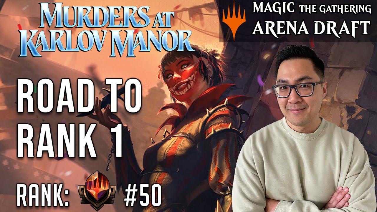 Dimir Control In This Economy? | Mythic 50 | Road To Rank 1 | Murders At Karlov Manor Draft | MTGA