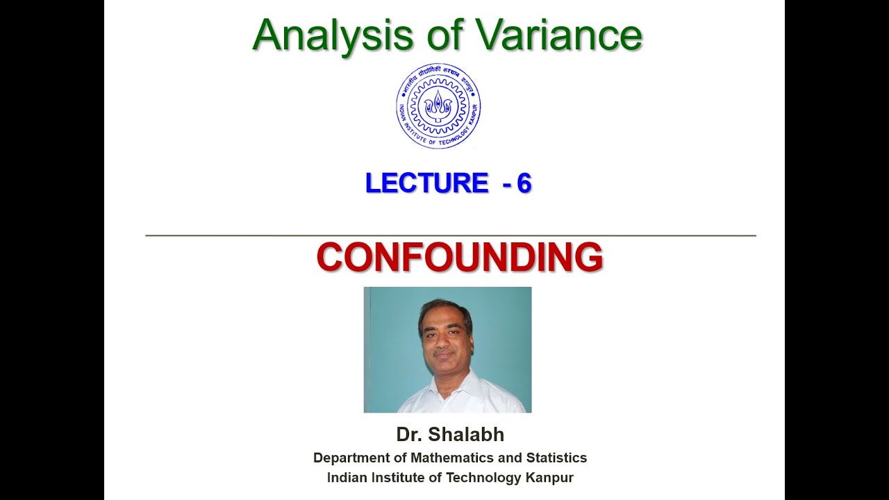 Lecture 1-Confounding